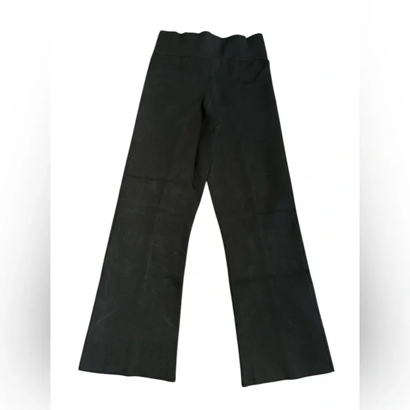 J Crew Women’s Delaney kickout sweater pant black Size M NWT